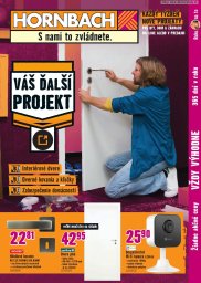 1. strana letáka HORNBACH 5. 8. - 19. 8. 2026 Dvere