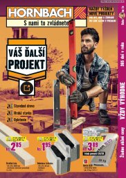 HORNBACH leták  s platnosťou 26. 8. - 9. 9. 2026 Stavebniny