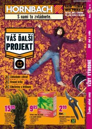 HORNBACH leták  s platnosťou 7. 10. - 21. 10. 2026 Jesenná záhrada