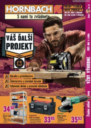 HORNBACH leták  s platnosťou 14. 10. - 30. 10. 2026 Náradie